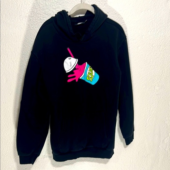 The Simpsons Tops - The Simpsons - women Black Hoodie size M